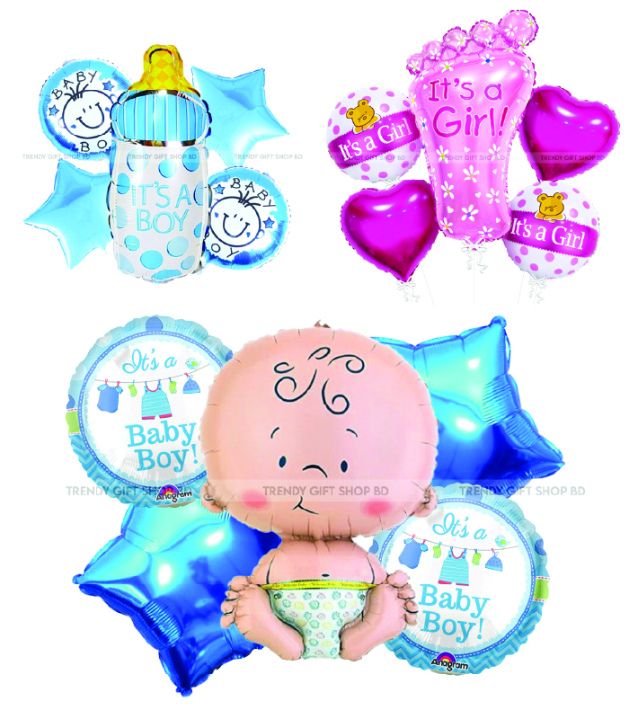 character foil baby shower thumb